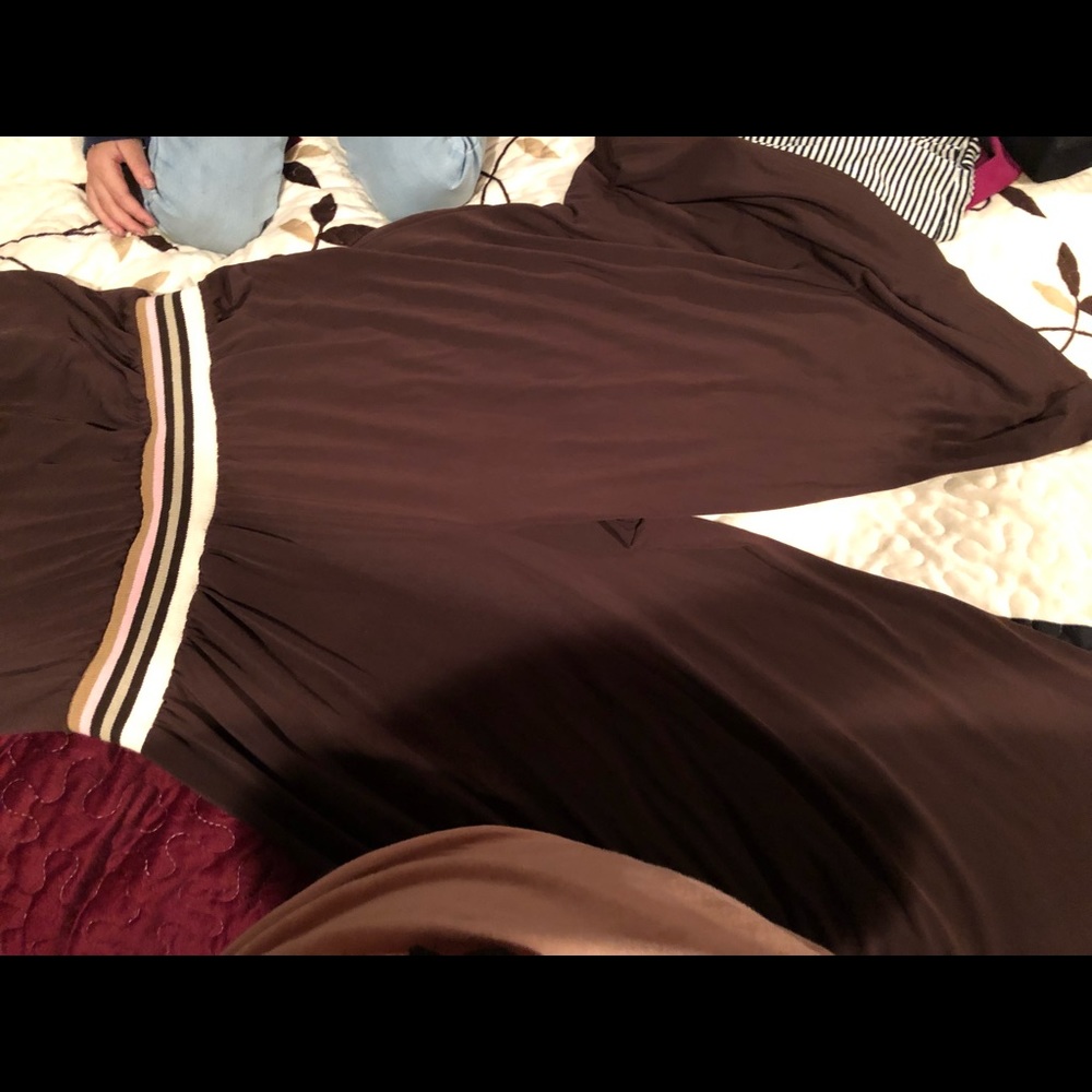 Tube top brown jumper